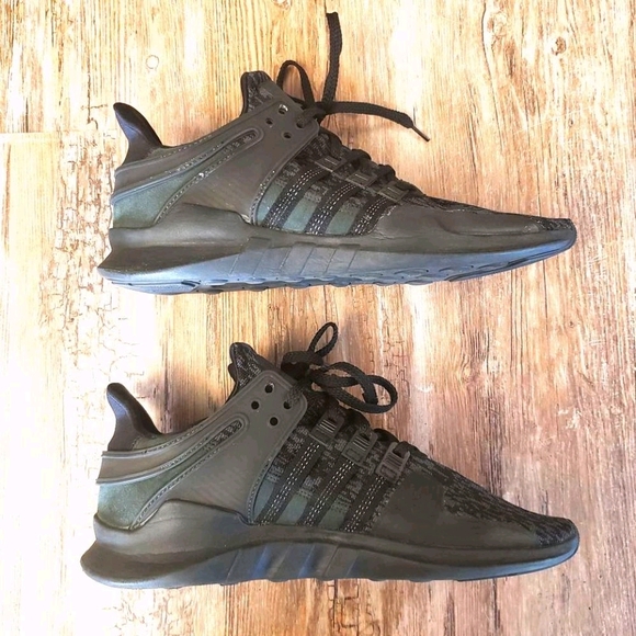 adidas eqt support adv core black sub green